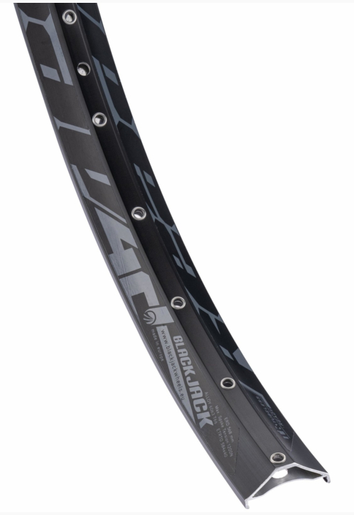 27,5 Zoll Felge Rodi Ready 40 Black Jack grau 32 Loch 40-584